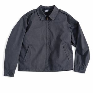 Vintage Creighton Men’s Navy Windbreaker‎ Jacket Lined Zip Front Size 40R USA